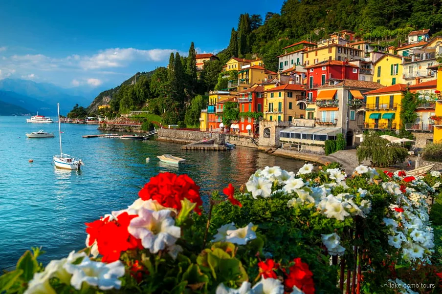 Milano'dan Lugano'ya günübirlik turda Bellagio villalarının göründüğü Como Gölü tekne gezisi